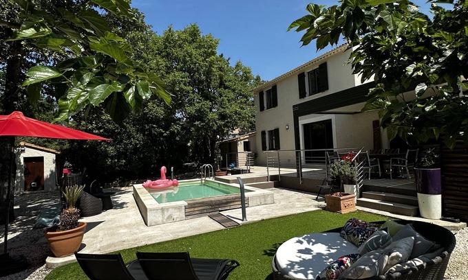Forcalqueiret Villa | Magnífica villa con piscina - Provenza en paz -30min de las playas
