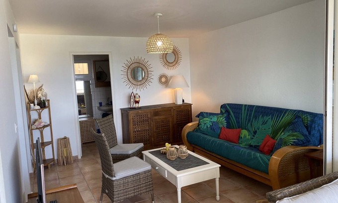 Anse des Rochers Apartamento | Magnífico apartamento con vistas al mar 180 ° - altura de la ensenada de Des Rochers