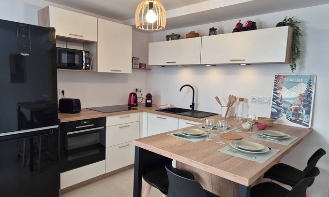 Pugny-Chatenod Apartamento | Magnifique appartement vue mont blanc