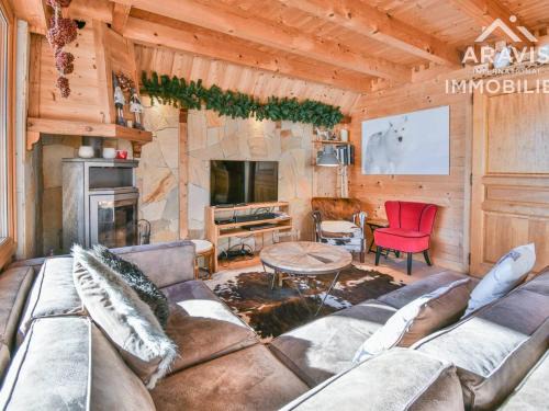 Le Chinaillon Chalet De Esquí | Magnifique chalet 4 étoiles, 4 chambres, 8 pers., wifi - FR-1-391-35