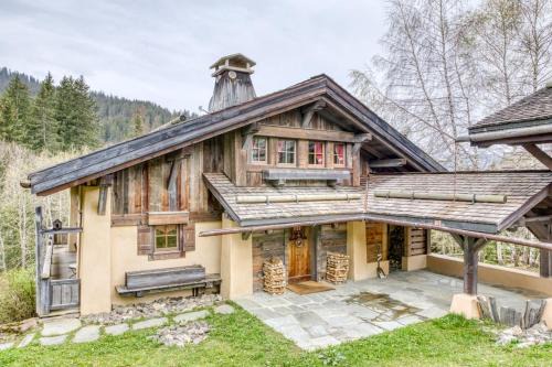 Megeve Chalet De Esquí | Magnifique chalet Megève avec piscine et sauna