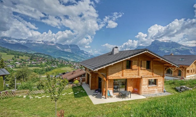 Combloux Chalet De Esquí | Magnifique Chalet neuf 8 pers, 800 m télécabine Princesse Megeve