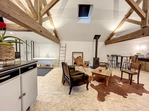 Marlieux Apartamento | Magnifique et confortable loft