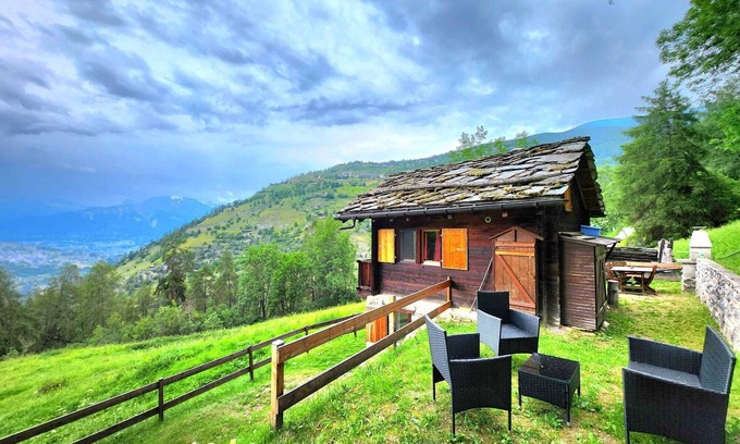 Saint-Martin Chalet De Esquí | Magnifique Grange Rénovée Avec Atmosphère Cosy Dans le Val D'hérens