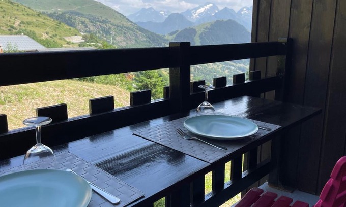 Viel-Alpe Apartamento | Magnifique Studio Vieil Alpe Huez 4 pers. - HUEZ