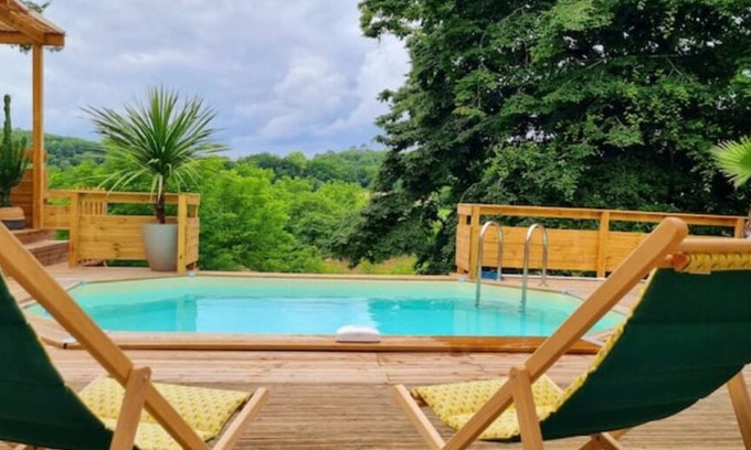 Carsac-Aillac Villa | Magnifique Villa Moderne Avec Piscine Chauffée