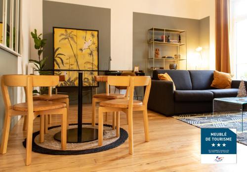 Centre Ville Apartamento | Magnolia : Superbe deux-pièces quartier du Château