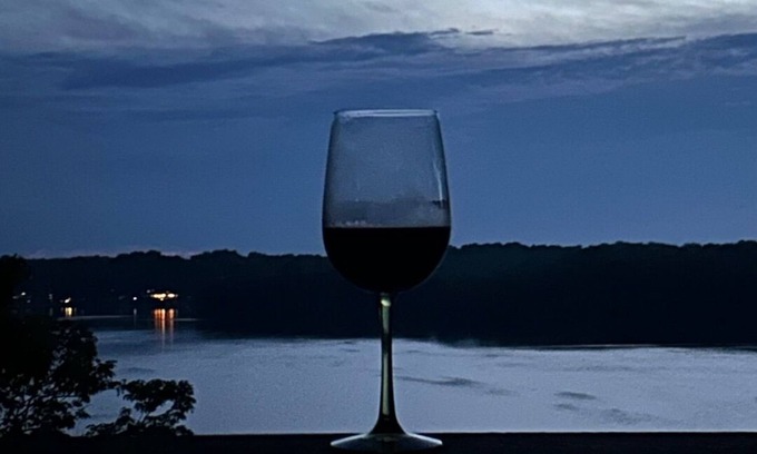 Morristown Casa | Main Lake House on a Cliff with Stunning Sunsets and Multi-Story Boat House