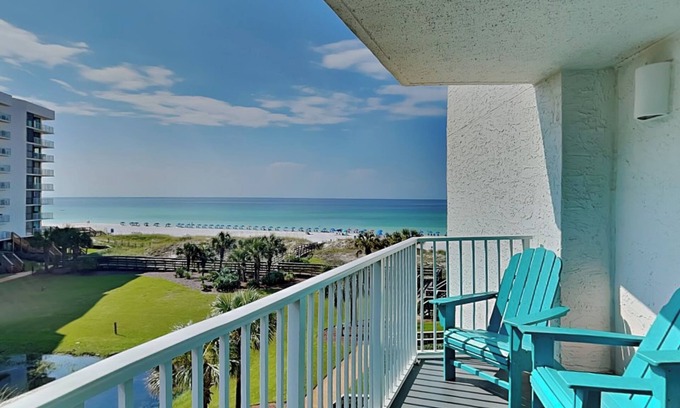 Miramar Beach Condominio | Mainsail #235 | Free Beach Service, Gulf View + Amenities