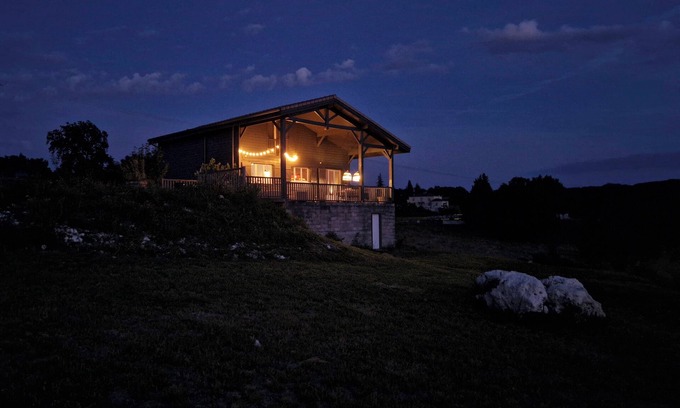 Saint-Etienne-de-Villereal Casa | Mais Colline - Villa with pool and panoramic view