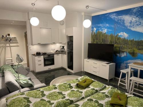 Vierema Apartamento | Maisa's studio saunallinen huoneisto
