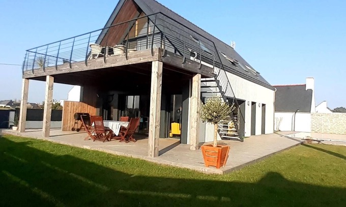 Plobannalec-Lesconil Casa | Maison à la Mer, Plage à 50mètres!idéal Pour Familles