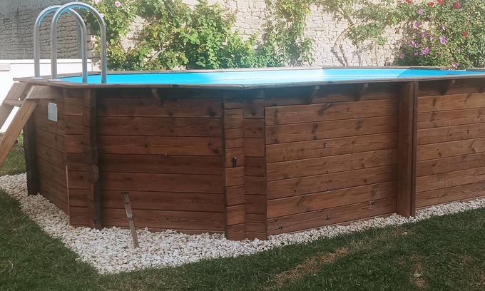 Genouille Casa | Maison à la Campagne,avec Piscine,plancha,jeux Extérieur,billard, Prêt de la mer