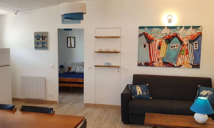 L'Epine Casa | Maison 2/4 Pers Avec Terrasse et Jardin 500m Plage