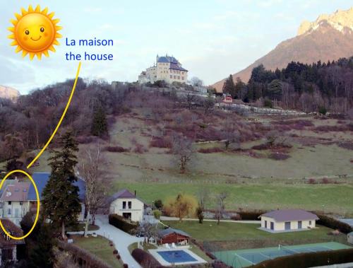 Menthon-Saint-Bernard Casa | Maison 3 chambres au Lac d'Annecy, 30min La Clusaz