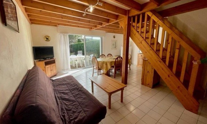 Quiberon Villa | Maison 3 pièces, 49m², 6 pers., proche plage du Rohu, garage, terrasse, quartier calme, animaux acceptés - FR-1-478-72