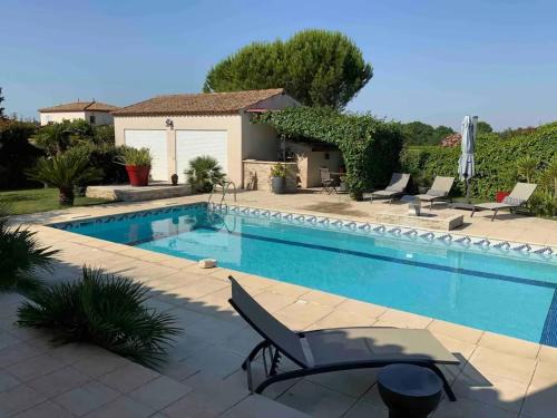 Verargues Casa | Maison agréable avec piscine à Entre-Vignes