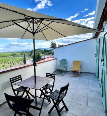 Saint-Nazaire Casa | Maison au coeur des vignes