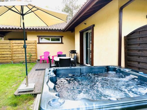 Levignacq Casa | Maison avec jacuzzi, proche de la plage