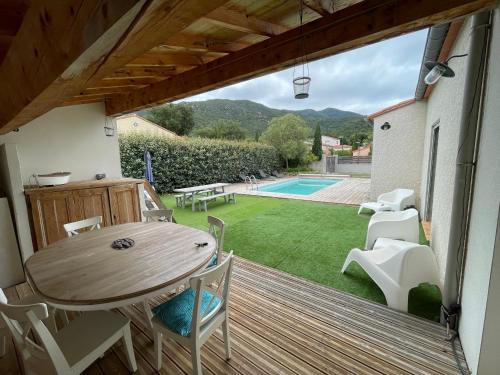 Laroque-des-Alberes Casa | Maison avec piscine entre plage et montagne
