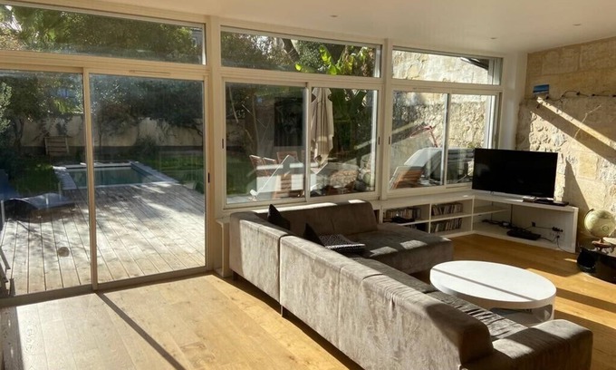 Saint Seurin - Fondaudege Casa | Maison Avec Piscine Pour 6 Personnes, au Calme