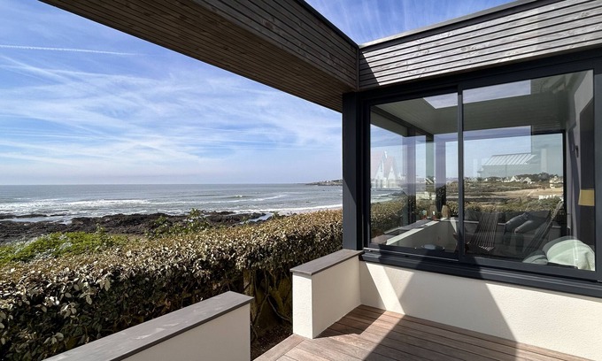 Batz-sur-Mer Casa | Maison Avec Vue Panoramique sur L'océan