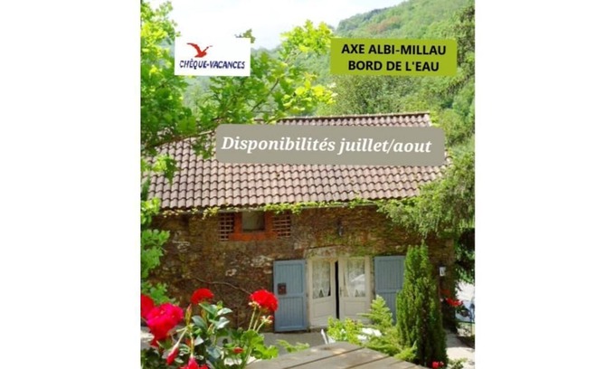 Curvalle Casa | Maison axe Albi-millau au Bord de l 'eau Proche Vallée du Tarn Avec Terrasse