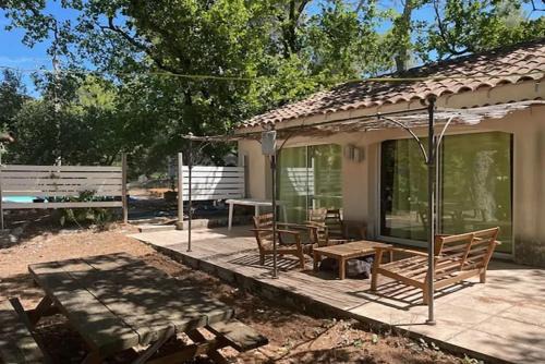 Velleron Casa | Maison confortable à Velleron de 50 m² avec piscine