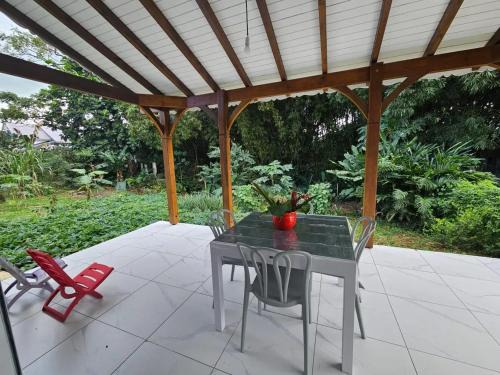 Lamentin Casa | Maison cosy à Lamentin, 20m², climatisation