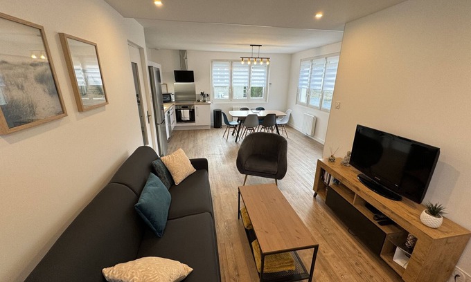 Bieville-Beuville Casa | Maison Cosy Entre Terre et Mer - Proche Golf de Caen