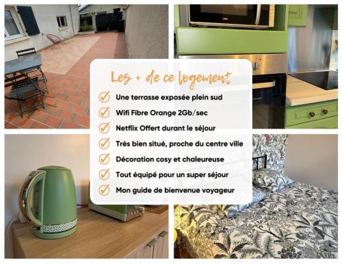 Chateaubernard Apartamento | Maison Cosy et Bohème