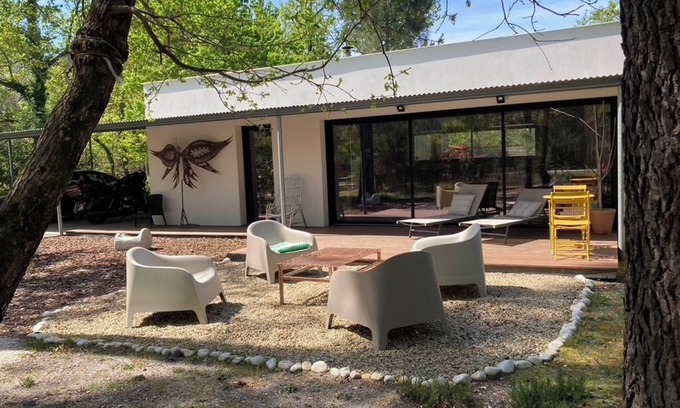 Vensac Casa | Maison D'architecte en Communion Avec la Nature, à 5 Minutes des Plages
