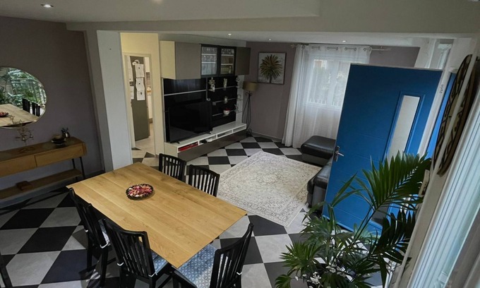 Chennevieres-sur-Marne Casa | Maison de Ville Avec Grand Jardin