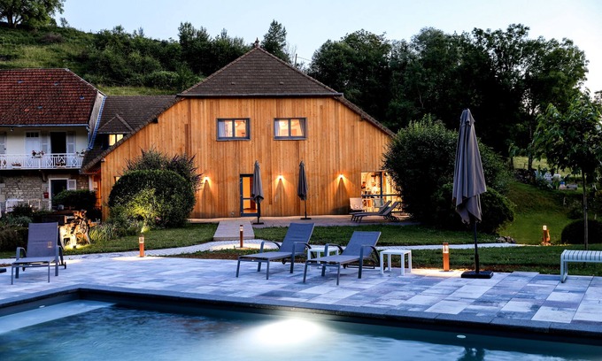 Salins-les-Bains Cama Y Desayuno | Maison d'hôtes & Spa La Scierie