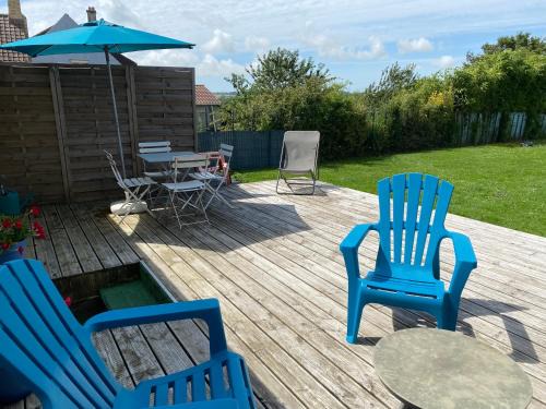 Hesdin-l'Abbe Casa | Maison de village avec jardin 15mn des plages, wifi, 2 chambres, jardin