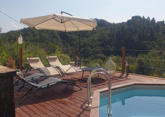Ricco del Golfo di Spezia Casa | Maison de village avec piscine au-dessus des Cinque Terre