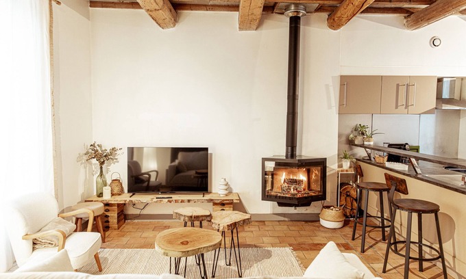 Barbentane Casa | Maison de Village Barbentane Avec spa
