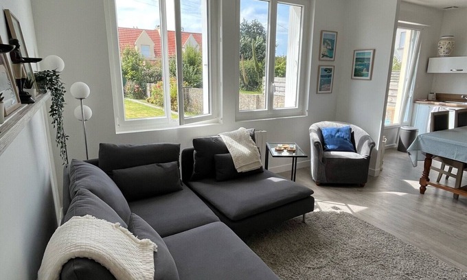 Plouescat Casa | Maison de Ville à la mer Très Bien Équipée Proche Centre Avec Commerces