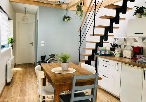 Neudorf South Casa | Maison duplex, avec terrasse dans Strasbourg
