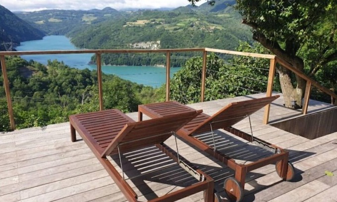 Notre-Dame-de-Commiers Casa | Maison Entre Lac et Montagnes Avec Bain Nordique