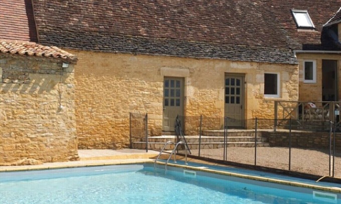 Saint-Julien-de-Lampon Casa | Maison en Pierre en Cours Fermee, Piscine Privative a 10 mn de Sarlat
