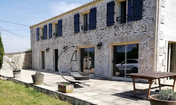 Nieulle-sur-Seudre Casa | Maison en Pierre , Avec Piscine , Terrasse à 15 mns des Plages
