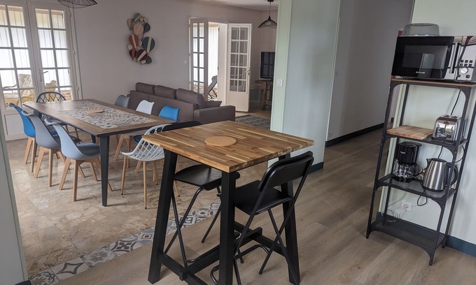 Saint-Georges-sur-Cher Casa | Maison Familiale Grande Capacité
