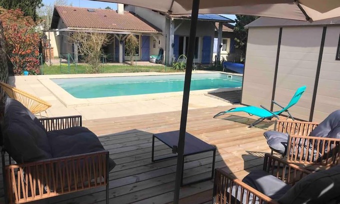 Biganos Casa | Maison familiale au cœur du bassin d'Arcachon