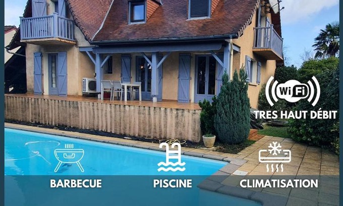 Nay Casa | Maison familiale avec piscine