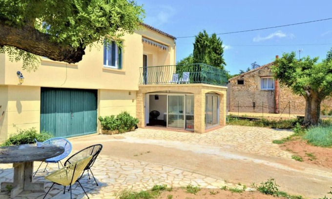 Saint-Laurent-La-Vernede Casa | Maison de Vacances Avec Jacuzzi