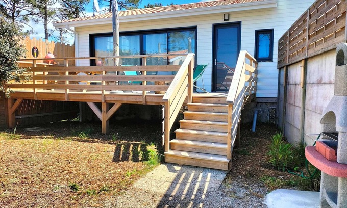 Lacanau-Ocean Casa | Maison Neuve sur Pilotis Située à L'entrée de Lacanau-océan