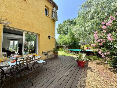Beziers Villa | Maison Occitane avec Piscine