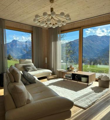 Lens Casa | Maison Panorama Alpes Suisses & Sauna