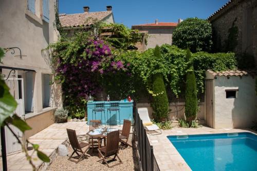 Cuxac-dʼAude Cama Y Desayuno | Maison Pelissier Bed and Breakfast with swemming pool